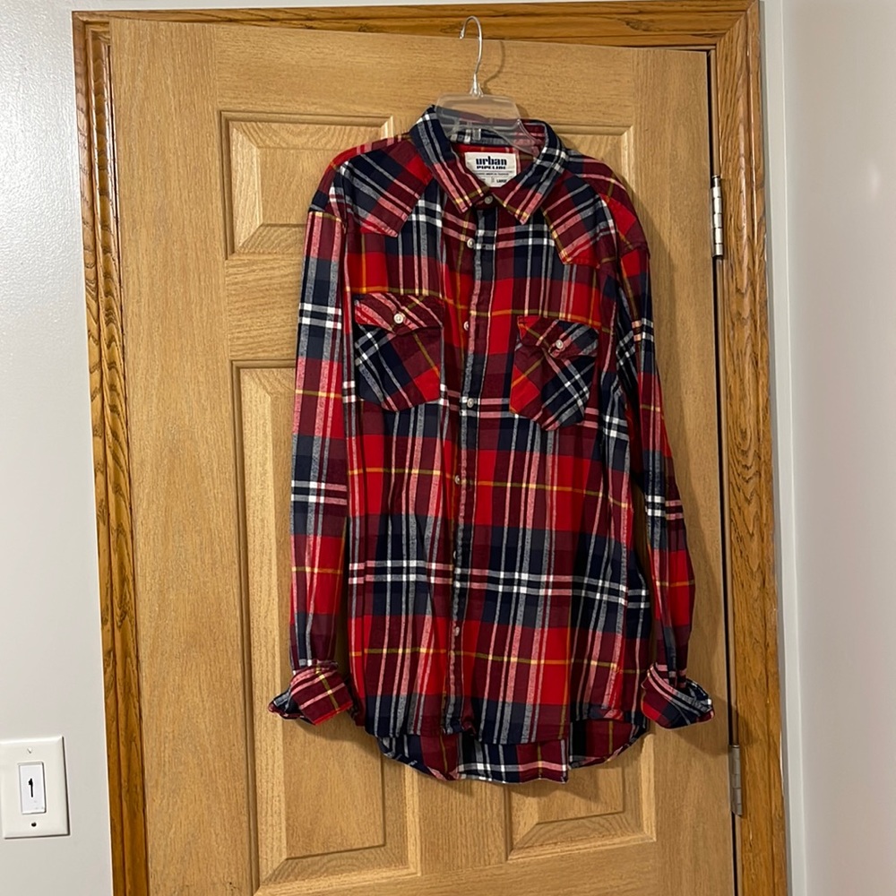 Plaid Button Up
